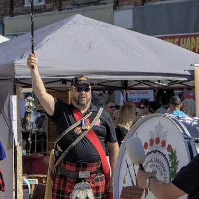 Drum Major K Robitaille
Not just a guy with a mace
