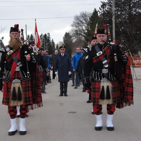 2024 Memorial Cup in Elmvale
Full dress for this special occasion!